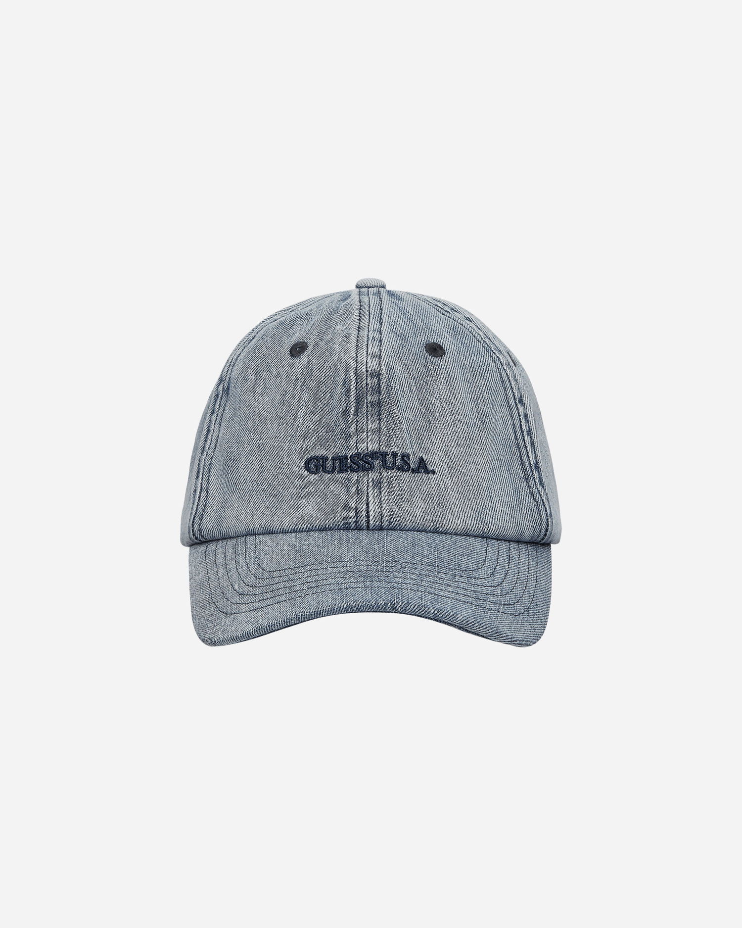Шапка с козирка GUESS Washed Denim Dad Hat Синьо | M3GZ17D50J0 F7XQ, 1
