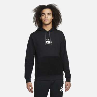 Суитчър Nike Sportswear Swoosh League French Terry Pullover Hoodie Черно | DM5462-070, 2