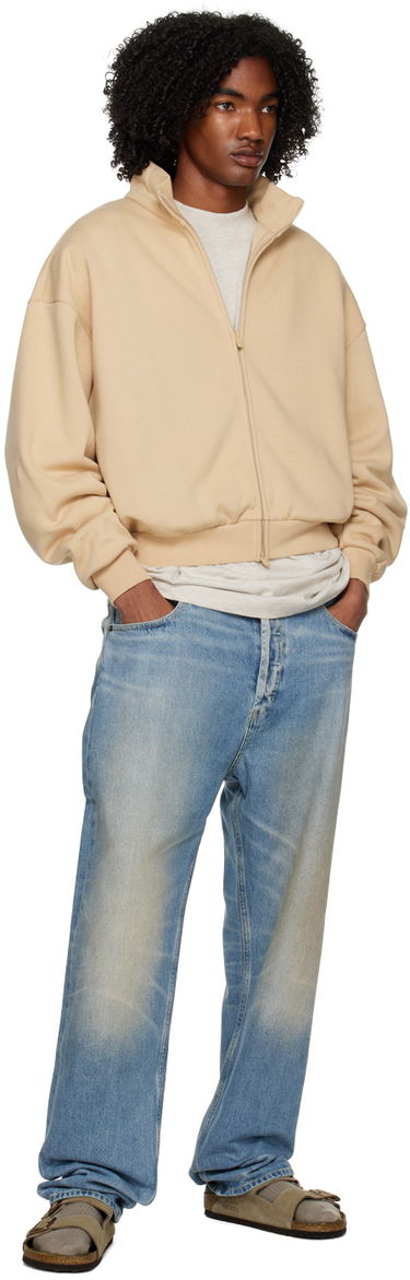 Яке Fear of God Fear of God ESSENTIALS Full Zip Jacket Бежово | 192BT225074FW, 3