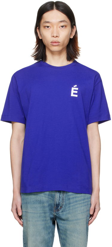 Тениска Études Études Wonder Patch T-Shirt Синьо | C00ME104A00740, 0