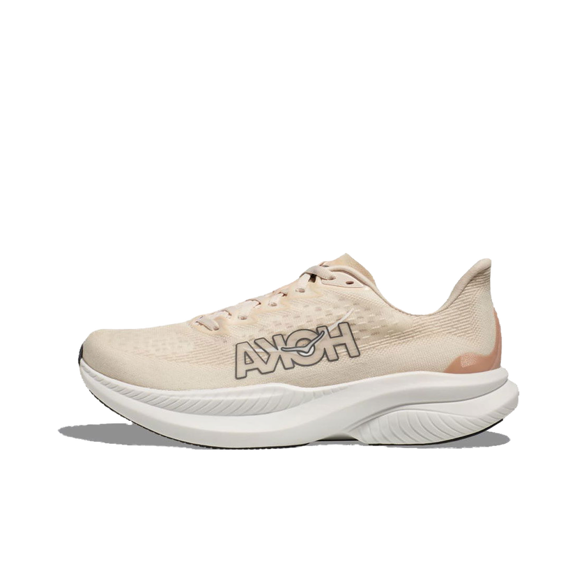 Бягане Hoka One One Mach 6 Eggnog Vanilla (Women's) Бежово | 1147810-EGV