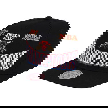 Шапка с козирка Mitchell & Ness NBA 97 Champions Snapback HWC Chicago Bulls Черно | HHSS1077-CBUYYPPPBLCK, 0