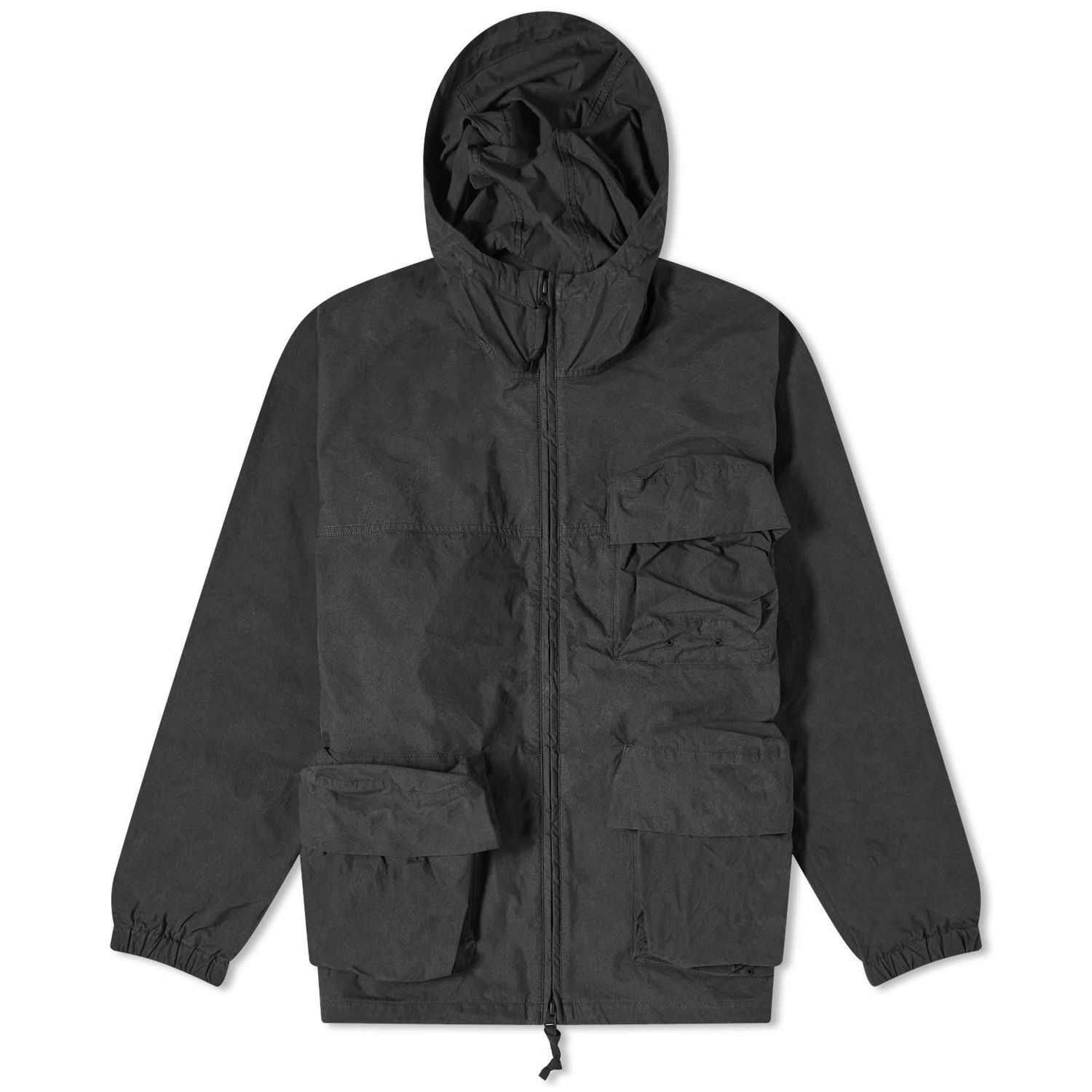 Парка Snow Peak C/N Hooded Parka Jacket with Flap Pockets Черно | JK-20AU007-BK, 0