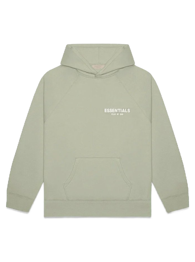Суитчър Fear of God Essentials Oversized Hoodie Зелено | 192250500426854