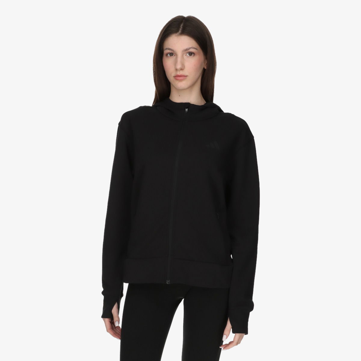 Суитчър adidas Performance Designed 4 Training Full-Zip Hoodie Черно | JP2654, 1