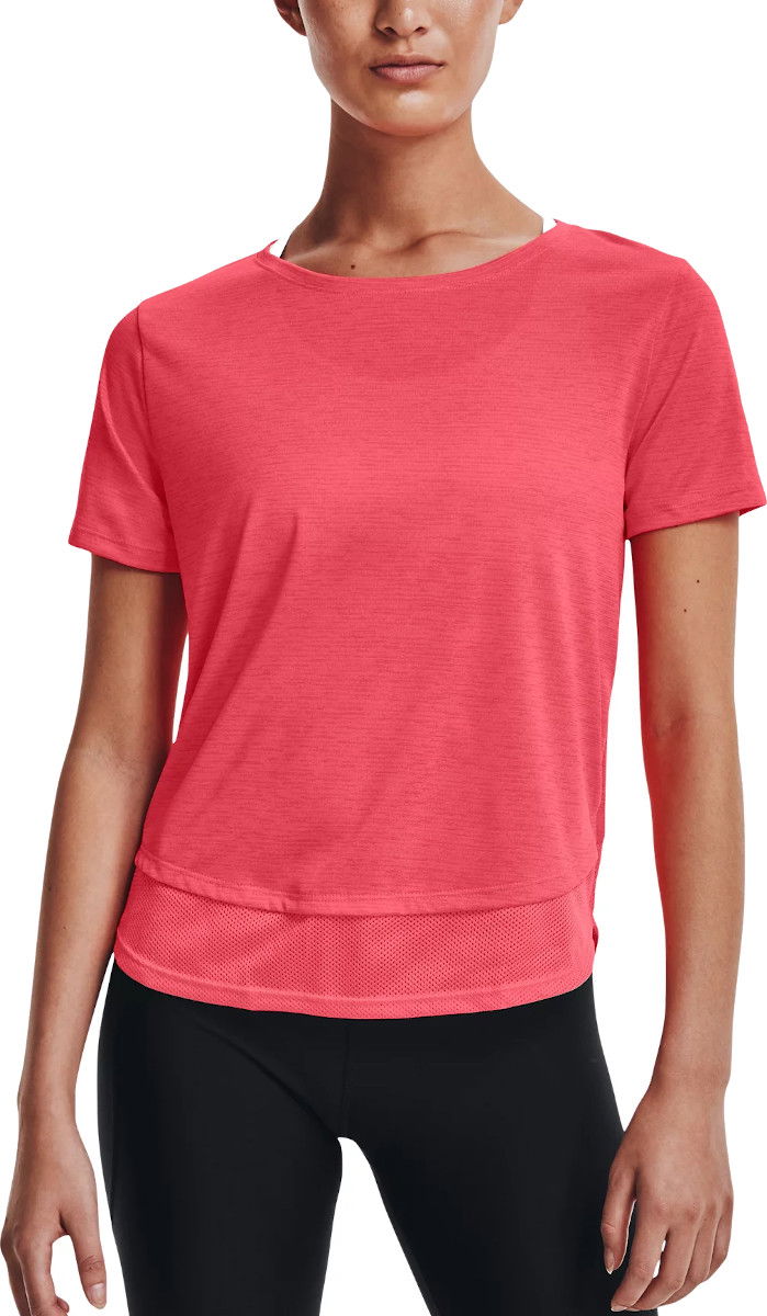 Тениска Under Armour Ventilated Short-Sleeve T-Shirt UA Tech Vent Розово | 1366129-819