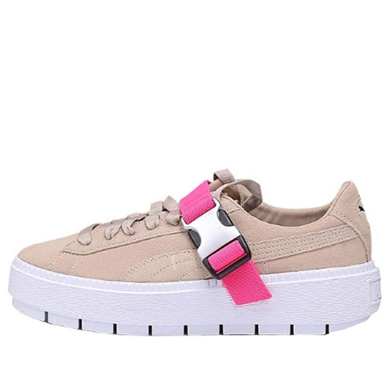Кецове и обувки Puma Fenty x Platform Trace Buckle Бежово | 367451-02