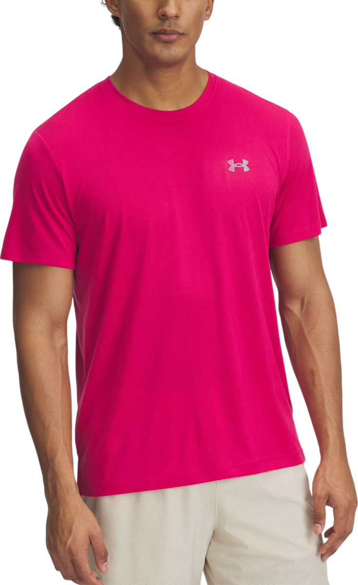 Тениска Under Armour Trail Run Short Sleeve T-Shirt Розово | 1389807-681, 0