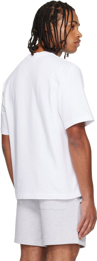 Тениска Casablanca 'Casablanca' Chrome Oversized Short Sleeve T-shirt Бяло | M-AW25-JTS-044-06, 2
