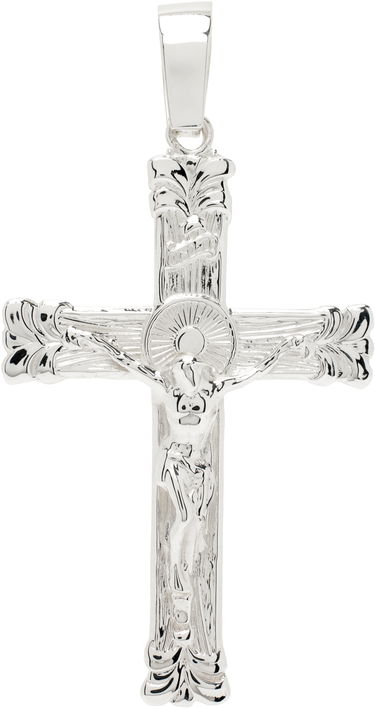 Колие MARTINE ALI Martine Ali Dezi Cross Drop Earring Металик | MA2370342-SS-PS24, 0