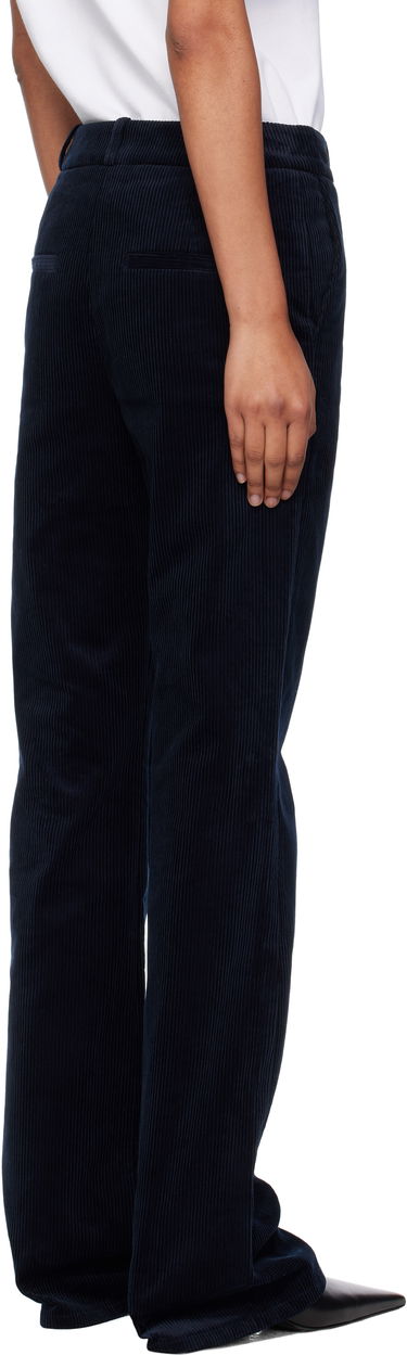 Панталони A.P.C. A.P.C. Rosemary Corduroy Flare Trousers Тъмно синьо | COHBB-F08502, 2