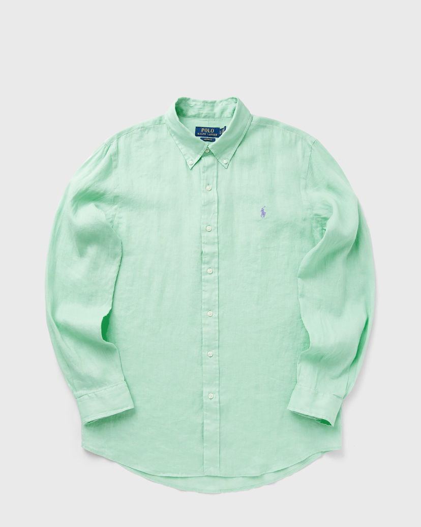 Риза Polo by Ralph Lauren Polo Ralph Lauren Linen Sport Shirt Зелено | 710966294011