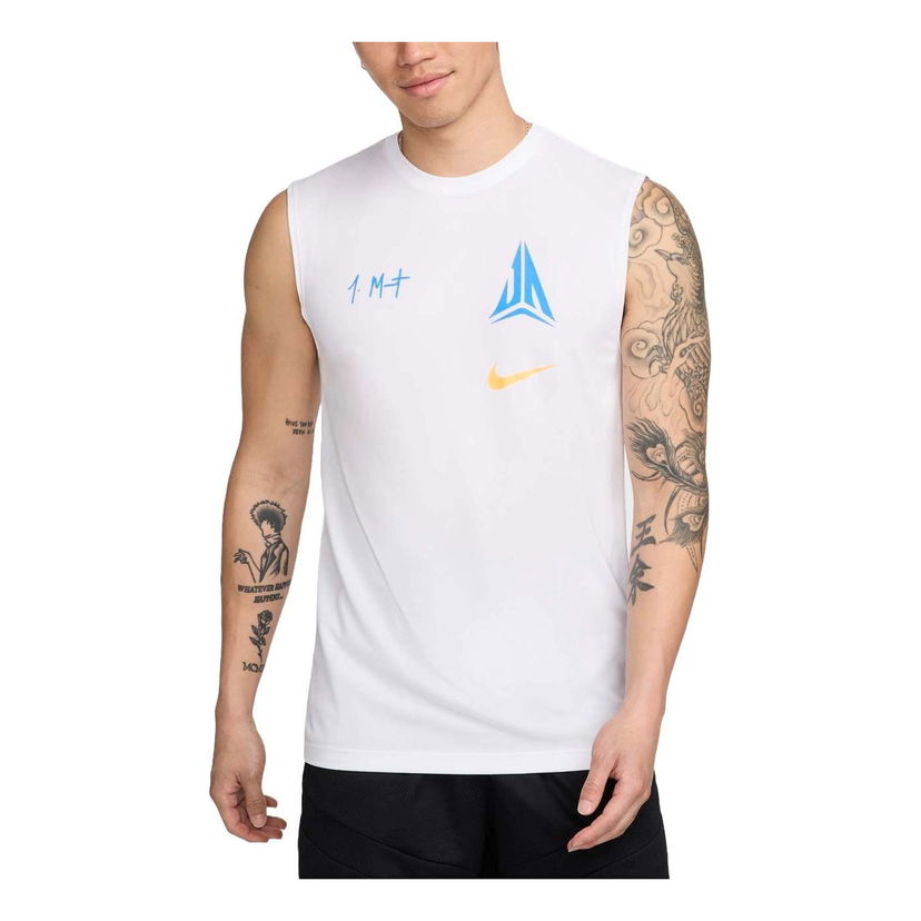 Потник Nike Dri-FIT JA Basketball Tank Бяло | FV8401-100