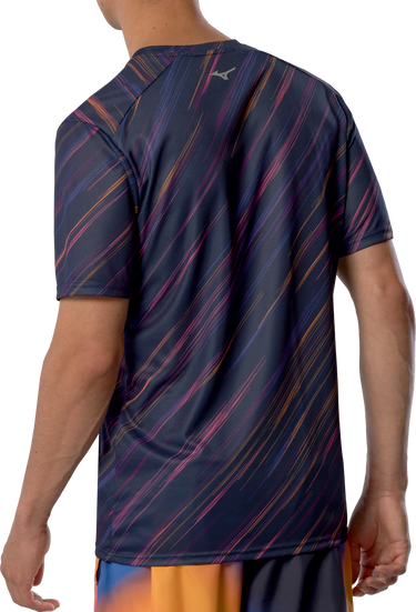 Тениска Mizuno Mizuno Hanabi T-Shirt Тъмно синьо | j2gac550-98, 1