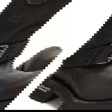 Кецове и обувки Balenciaga Balenciaga Venom Leather Boots Size EU 40 Черно | 833581-WBEQ1-1000, 3