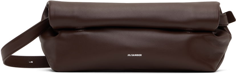 Чанта през рамо Jil Sander Crossbody Rollup Small Bag Червено | J08WG0044_P7218