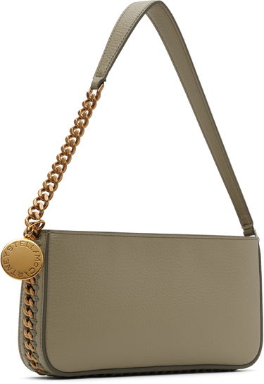 Дамска чанта Stella McCartney Stella McCartney Frayme Baguette Shoulder Bag Зелено | 7B0116WP0316, 1