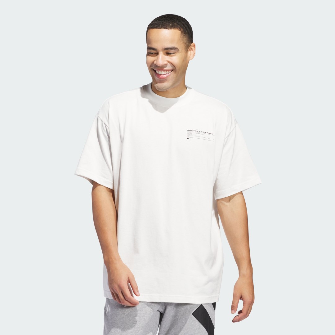 Тениска adidas Performance Seasonal Graphic Tee Бяло | JY3973, 0