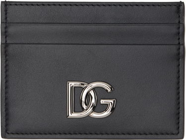 Портфейл Dolce & Gabbana Black DG Card Holder Черно | BP0330AW576, 0