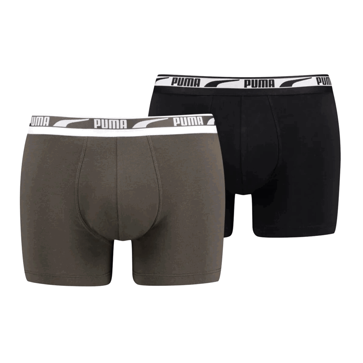 Боксерки Puma Multi Logo Boxer Briefs, 2-Pack Зелено | 935786-01, 0