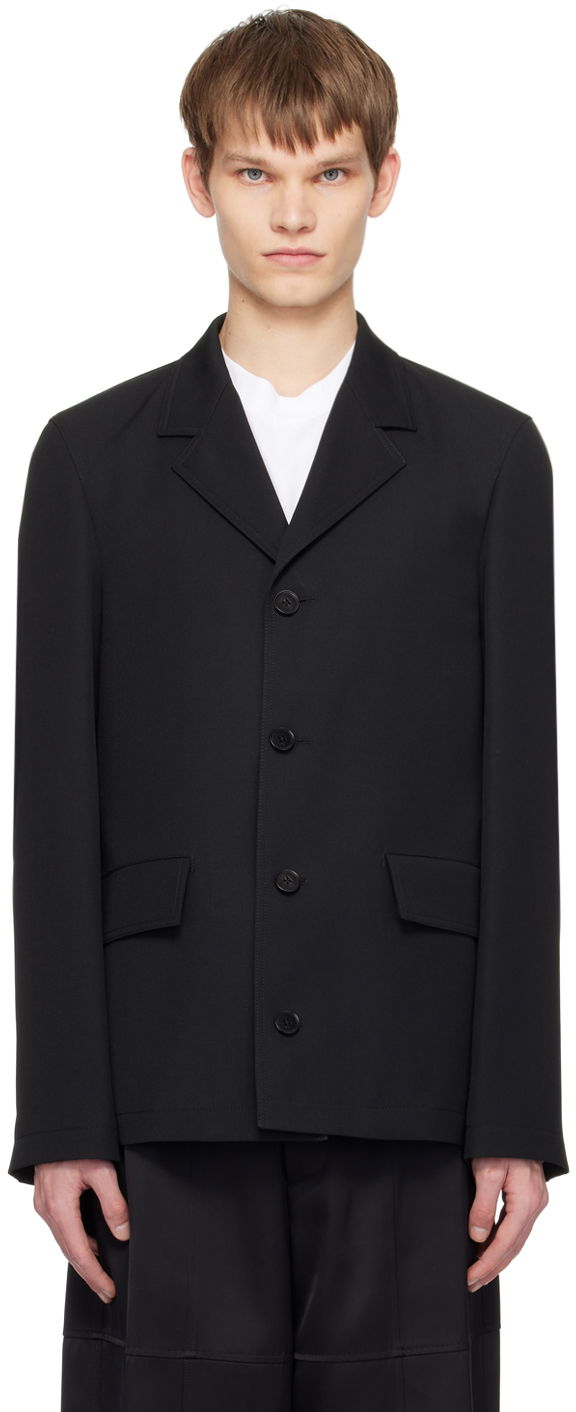 Палта Jil Sander Single-Breasted Blazer Черно | J23BN0005_J40002