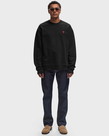 Суитчър AMI Sweatshirt Черно | BFUSW001 730 001, 1