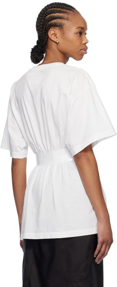 Тениска Maison Margiela MM6 Maison Margiela Taped Jersey T-Shirt Бяло | S52GC0335 M20048, 2