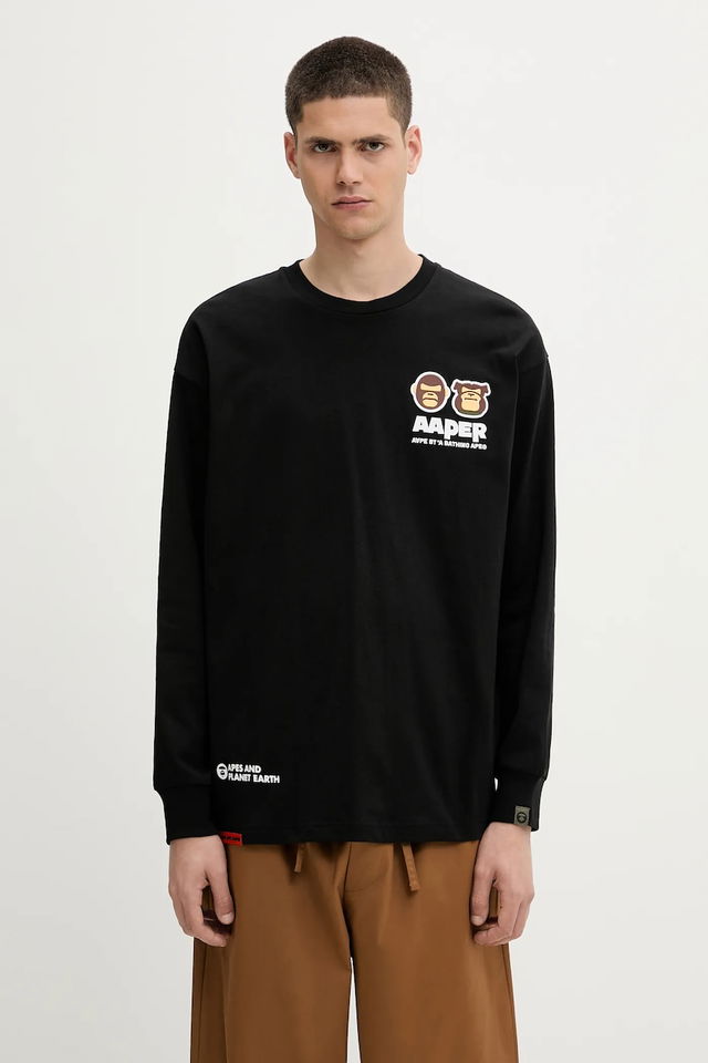 AAPE Aaper Long Long Sleeve T-Shirt