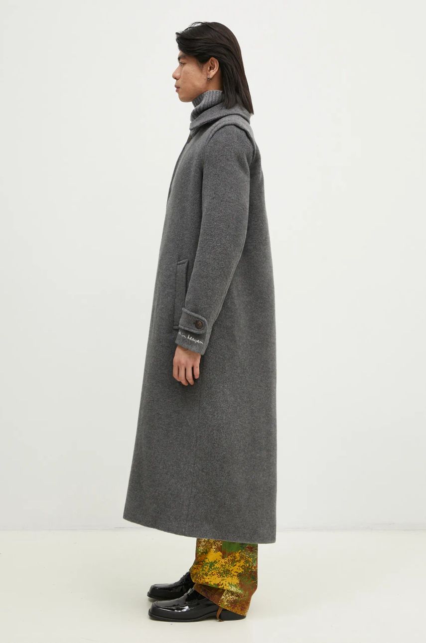 Палта Fiorucci Fiorucci Wool Coat Сиво | U01FMOCO244WO01GY01, 1