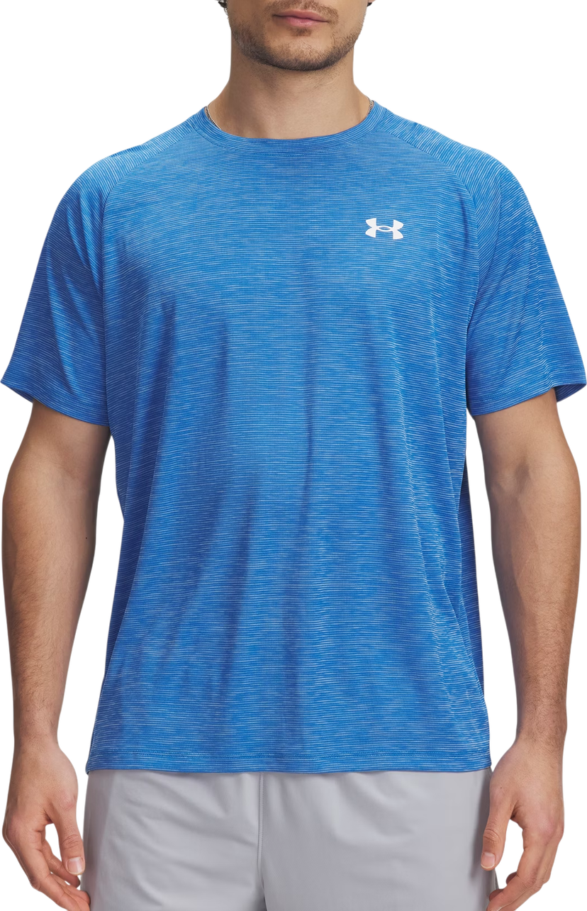 Тениска Under Armour Tech Textured T-Shirt Синьо | 1382796-402