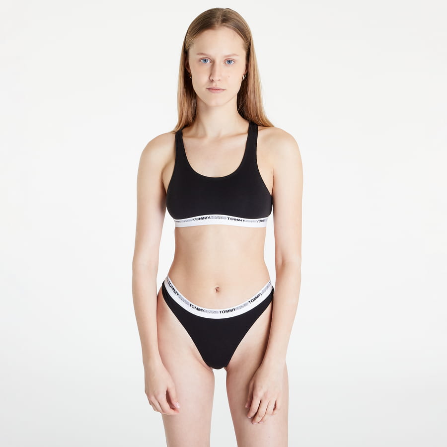 Сутиен Tommy Hilfiger Modern Varsity Unlined Bralette Черно | UW0UW03828 BDS, 1