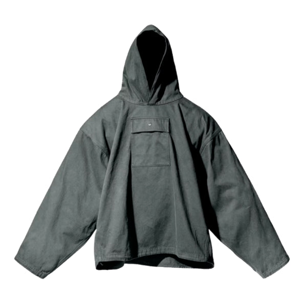 Яке GAP Sateen Anorak Hoodie Yeezy Gap Engineered By Balenciaga Сиво | 471395-01, 0