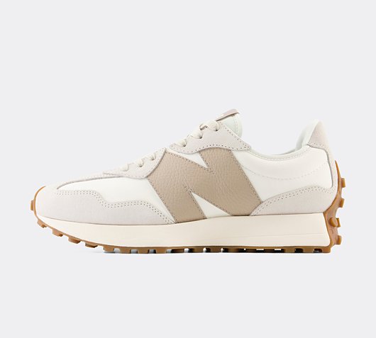 Кецове и обувки New Balance Womens 327 Бежово | U327LZ, 0