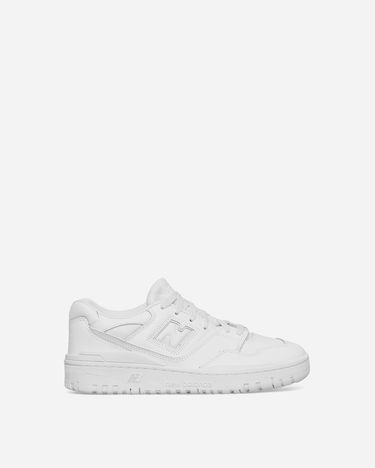Кецове и обувки New Balance 550 'White Off-White Grey' (GS) Бяло | GSB550WW, 2
