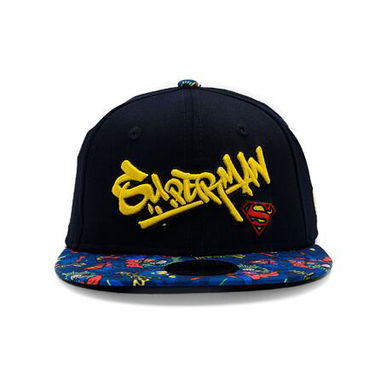 Шапка с козирка New Era Warner Bros Superman 9FIFTY Snapback Cap (52-54 cm) Тъмно синьо | 60595402, 4
