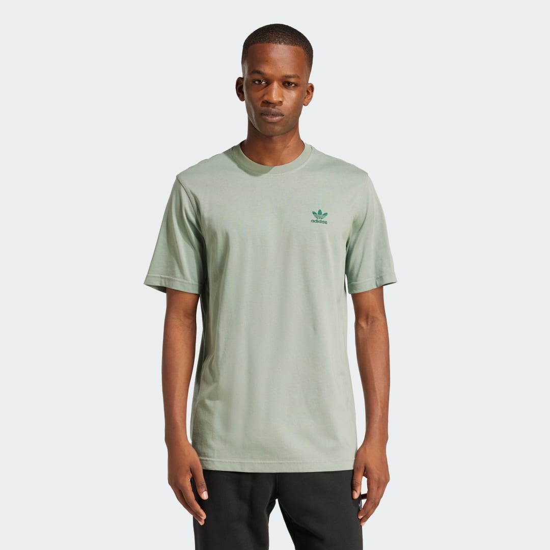 Тениска adidas Performance Trefoil Essentials T-Shirt Зелено | JC9993, 0