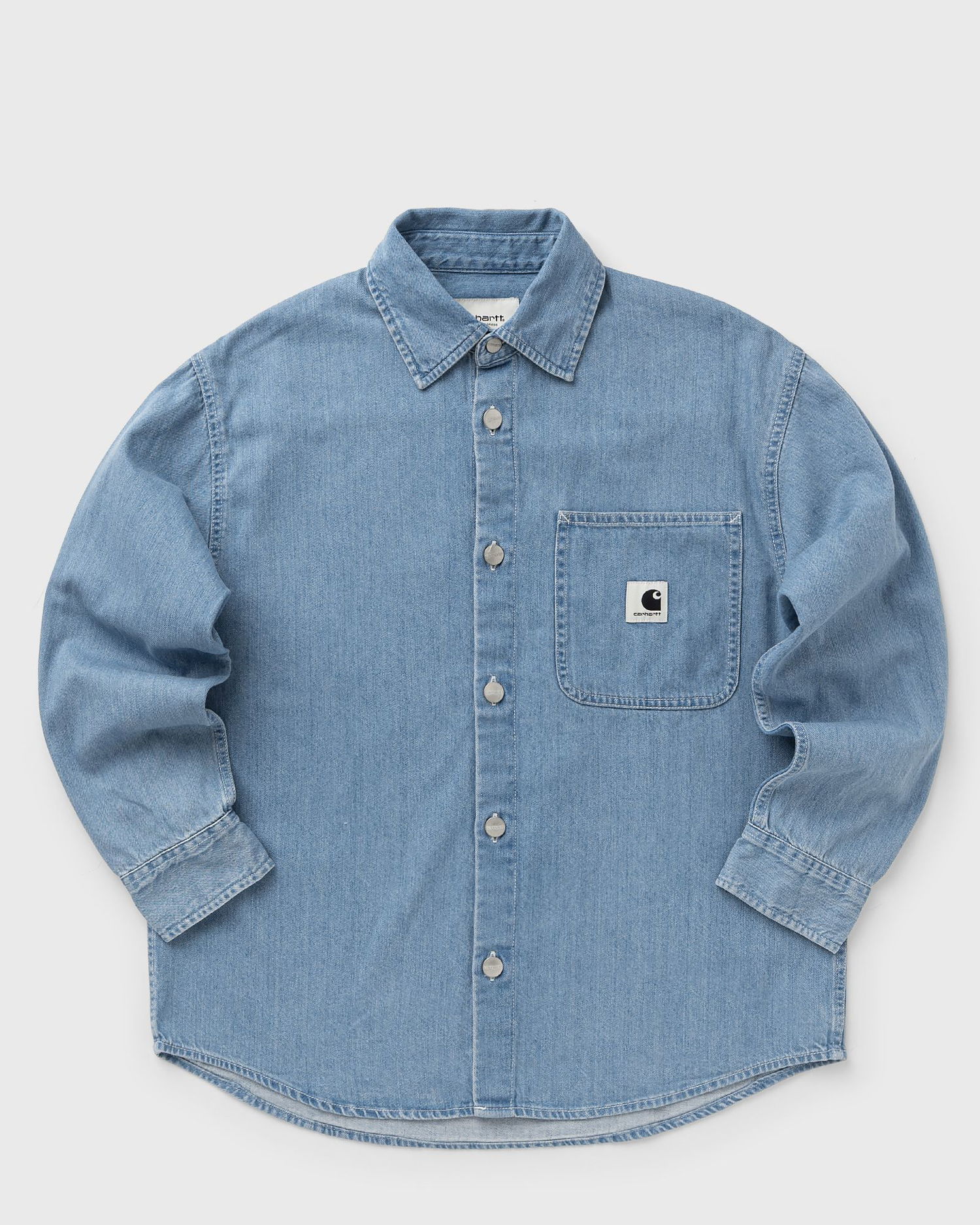 Риза Carhartt WIP Marly Long Sleeve Denim Shirt Синьо | I035584-01.35, 0