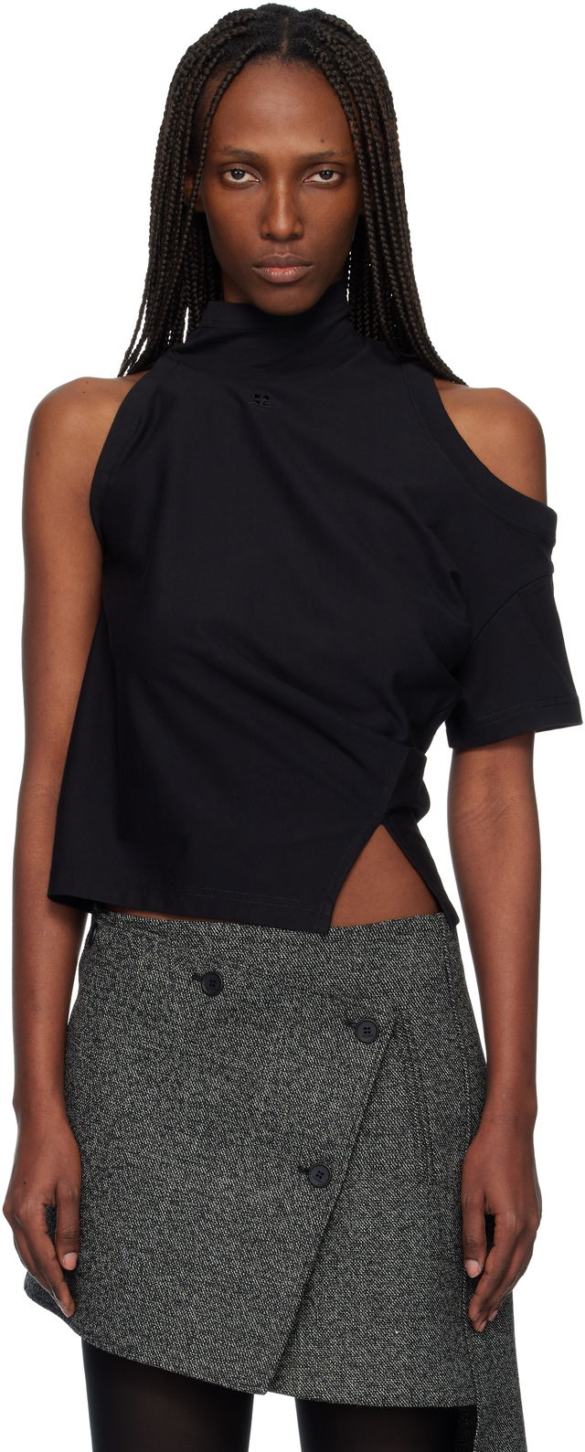 Courrèges Twisted Jersey T-shirt