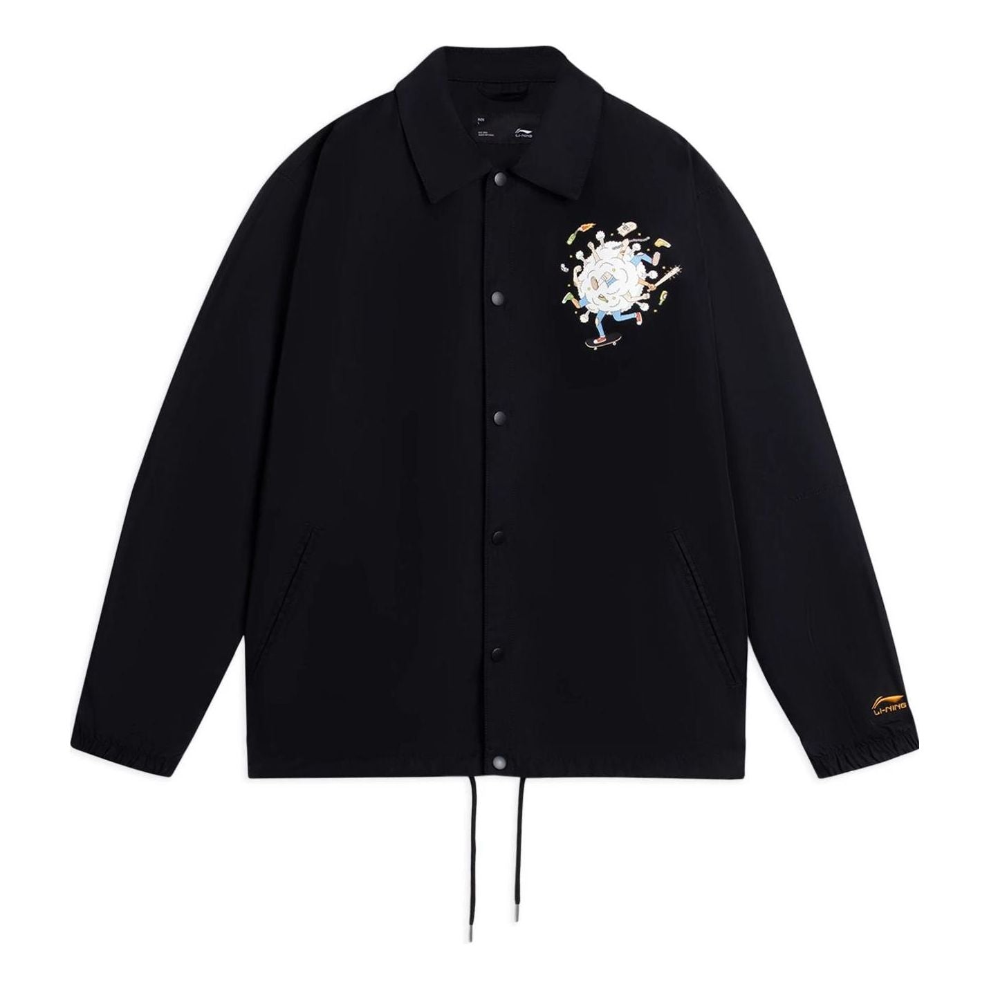 Ветровка Li-Ning Phil Hackett Graphic Coach Jacket Черно | AFDRA45-1, 0
