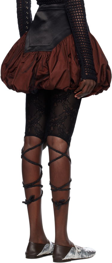 Пола Chopova Lowena Chopova Lowena Backtuck Miniskirt Кафяво | 3251, 2