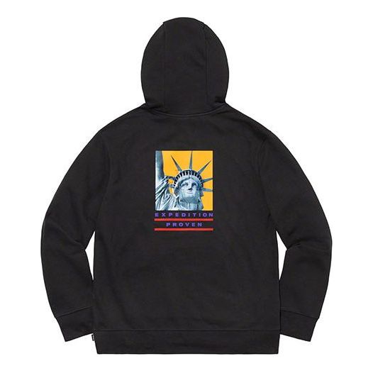 Суитчър Supreme The North Face x Supreme Statue of Liberty Hoodie Черно | SUP-FW19-903