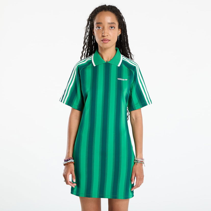 Pокля adidas Originals Football Inspired Graphic Dress Зелено | JW6014