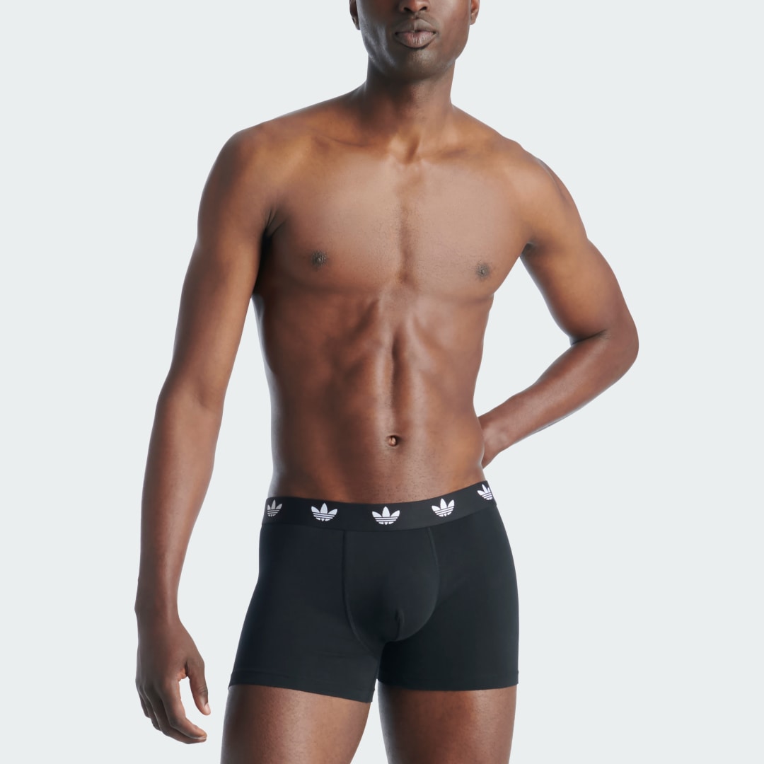 Боксерки adidas Performance Comfort Flex Cotton Trunk (3-Pack) Черно | JK3870, 0