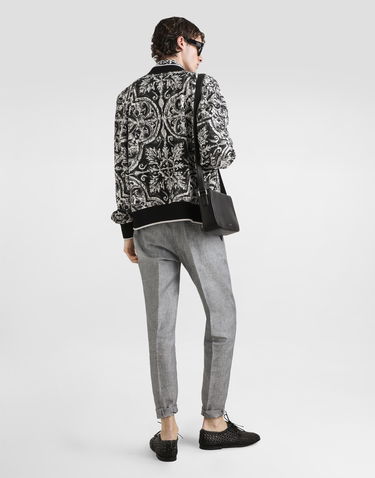 Яке бомбър Dolce & Gabbana Dolce & Gabbana Majolica-Print Cordonetto Lace Bomber Jacket Многоцветен | G9BOSTISMKFHY5DQ, 2
