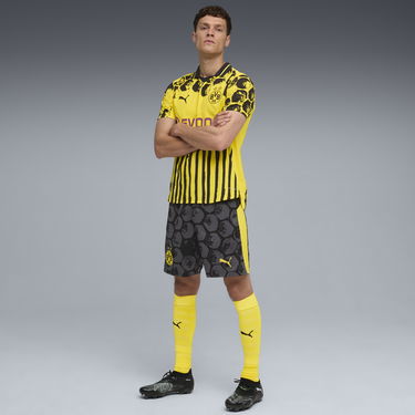 Къси панталони Puma KID SUPER x Borussia Dortmund Shorts Черно | 783109_03, 3