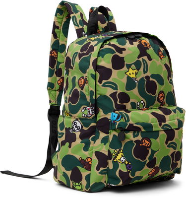 Раница BAPE A Bathing Ape ABC Milo All Friends Medium Backpack Червено | 0MXBGW4274XXO, 4