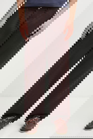 Панталони Carhartt WIP Relaxed Fit Simple Pant Trousers Кафяво | I034907.33H02, 0