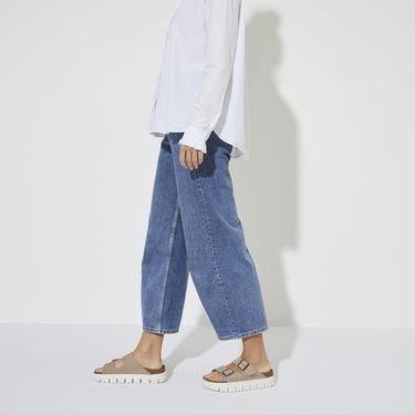 Кецове и обувки Birkenstock Arizona Chunky Suede Leather Бежово | 1024950, 8