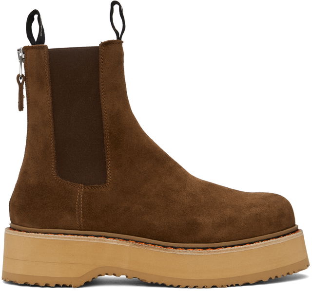 R13 Single Stack Chelsea Boots
