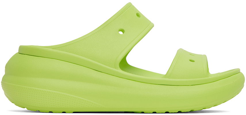 Кецове и обувки Crocs Crush Sandals "Green" Зелено | 207670-3UH, 0
